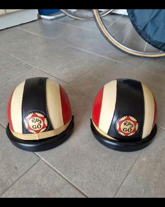 Coppia Caschi vintage
