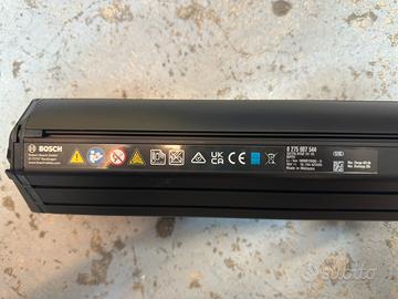 Bosch Batteria PowerTube 625 VERTICALE ebike