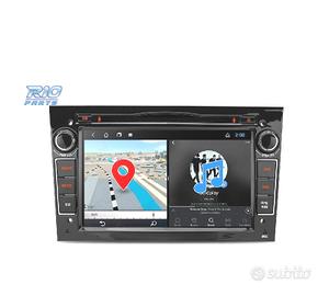 RADIO GPS ANDROID 11 PER OPEL ASTRA H VIVARO ZAFIR