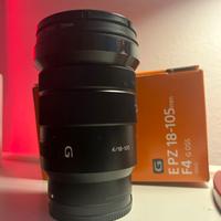 Sony 18 - 105 f4 aps c e mount