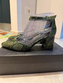 Sandalo PrimaDonna tg.37 pitone verde