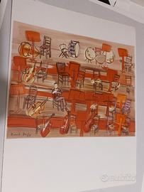 Raoul Dufy litografia originale 1965