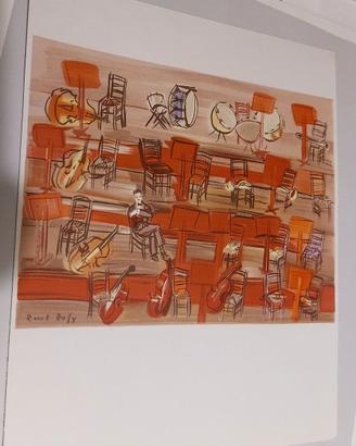 Raoul Dufy litografia originale 1965