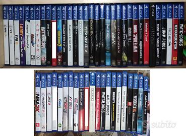 PS4 giochi ORIGINALI ed accessori