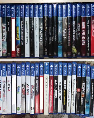 PS4 giochi ORIGINALI ed accessori