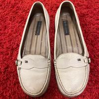 Mocassino pelle bianco Tommy Hilfiger nr.40