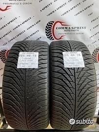 2 pneumatici 225/40 r18 fulda 4 stagioni seminuove