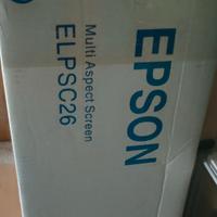 schermo videoproiettore Epson ELPSC26 80 pollici