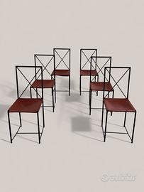 Moka Flexform set da 6 sedie