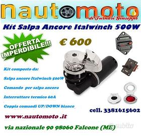 Kit Salpa Ancora Italwinch 500W 12v per catena da