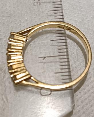 anello donna oro e diamanti
