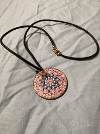 Collana con ciondolo vetro soffiato Venezia