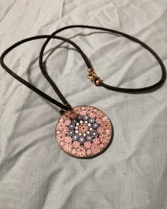 Collana con ciondolo vetro soffiato Venezia