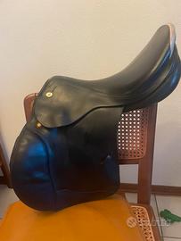 Sella da salto Prestige Appallosa colore nero