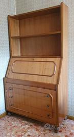 Ribaltina / Secretaire vintage anni ‘70 in legno