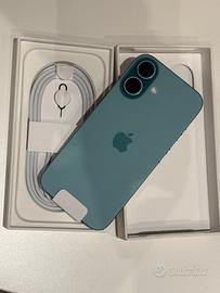 Iphone 16 128 gb nuovo da attivare