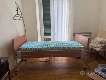 letto elettrico + materasso antidecubito polyplot