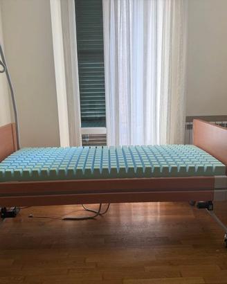 letto elettrico + materasso antidecubito polyplot