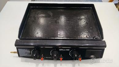 Barbecue a gas piastra in ghisa Grill Me