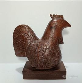 SCULTURA IN LEGNO DI CHIOCCIA