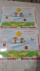 4 quaderni kinder nuovi