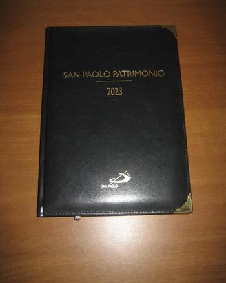 Agenda giornaliera 2023 di san paolo patrimonio