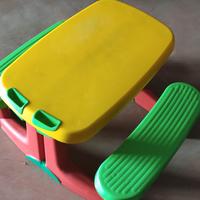 Tavolino panca per bambini 