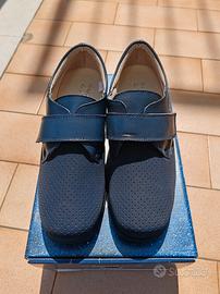 Scarpa chiusa sanaGens ~ blu