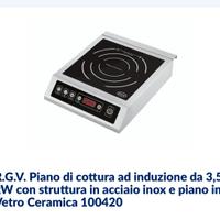 PIANO DI COTTURA AD INDUZIONE