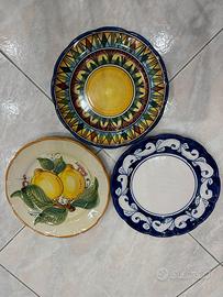 Piatti in ceramica vietrese