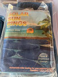 N. 13 solar sun rings per riscaldare piscina