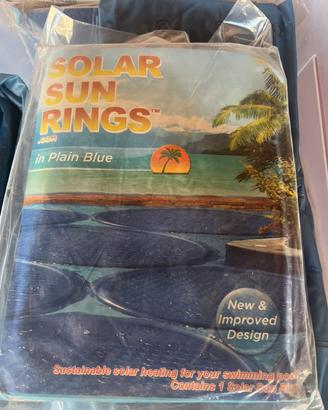 N. 13 solar sun rings per riscaldare piscina