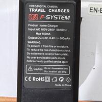 CARICABATTERIA F-SYSTEM PER NIKON EN-EL15