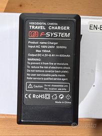 CARICABATTERIA F-SYSTEM PER NIKON EN-EL15