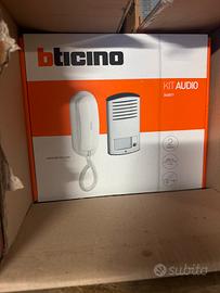 Bticino kit audio mono familiare 2 fili citofono