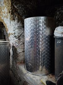 contenitori acciaio e bigonci