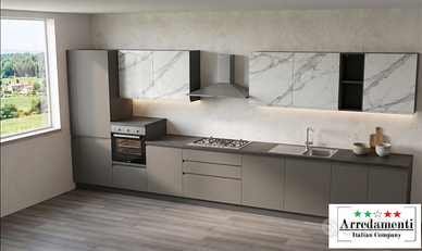 CUCINA MODERNA LINEARE NUOVA CUCINE DI QUALITA'