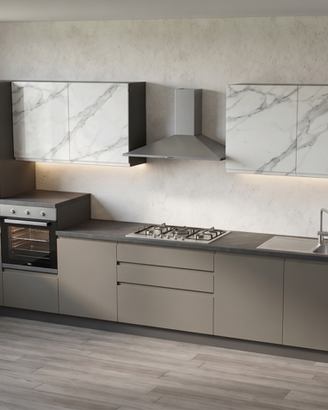 CUCINA MODERNA LINEARE NUOVA CUCINE DI QUALITA'