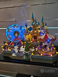 Giostrina natalizia con luci, musica e movimento