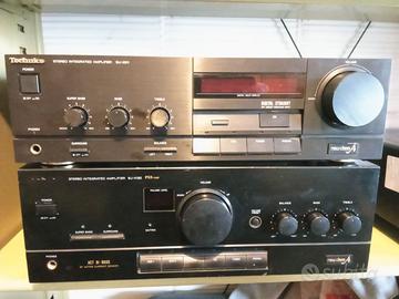 amplificatori technics sintonizzatore vintage