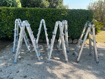 Scale in alluminio multiuso