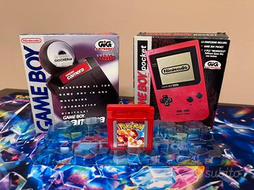 GameBoy Pocket+Gameboy Camera+Pokemon Rosso (ESP)