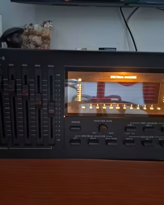 Equalizzatore Grafico Vintage Sansui SE-8 +