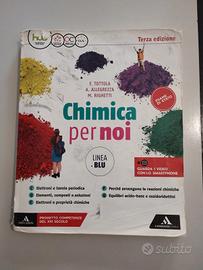 Libro Chimica per noi Linea Blu terza edizione