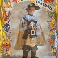 Costume di carnevale da moschettiere (2-3 anni)
