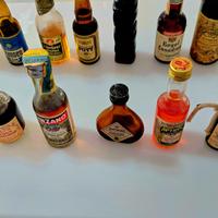 Lotto bottigline amari anni 70