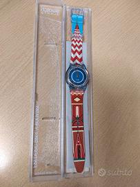 Swatch Gent Cathedral Blue.