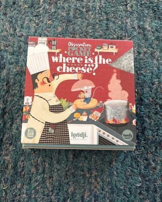 Pocket game Where is the cheese?