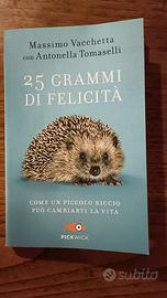 Libro 25 grammi di felicità