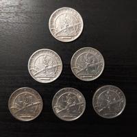 Lotto 6x 5 Lire San Marino Vecchia Monetazione